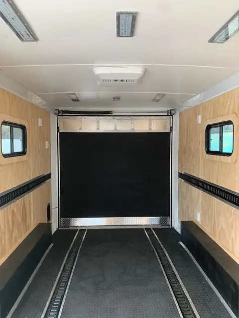 Interiors built by Manley Trailers