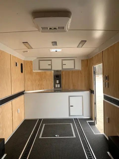 Interiors built by Manley Trailers