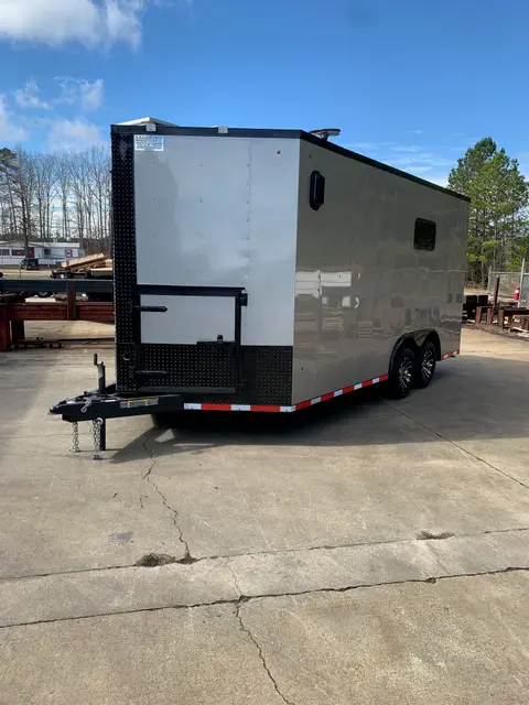 Cargo Trailers built by Manley Trailers