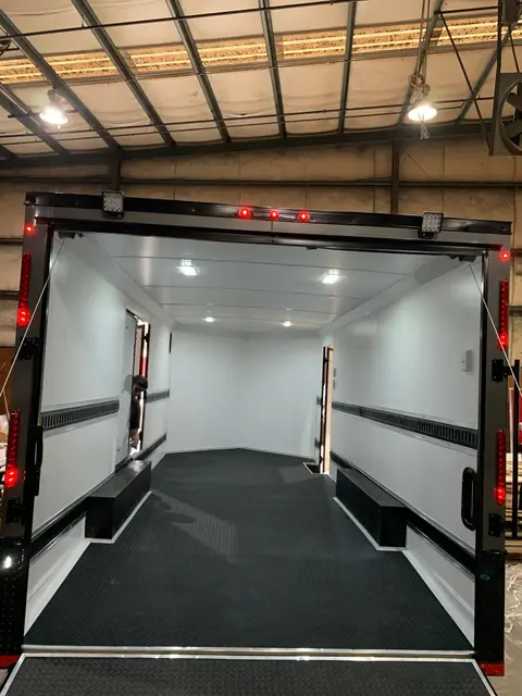 Interiors built by Manley Trailers