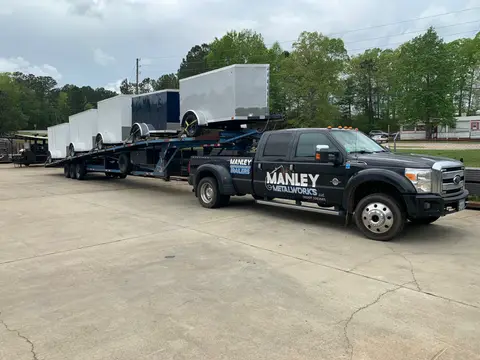 Cargo Trailers built by Manley Trailers