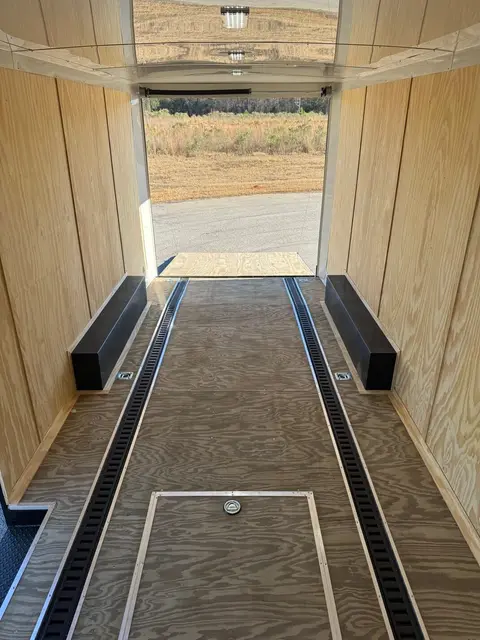 Interiors built by Manley Trailers