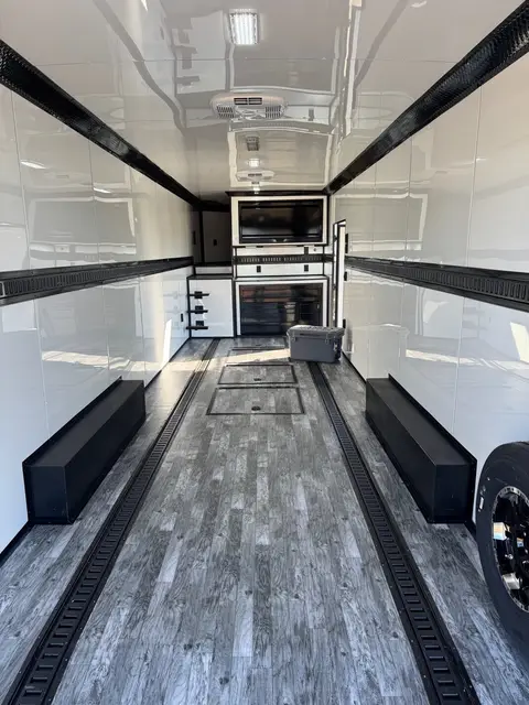 Interiors built by Manley Trailers