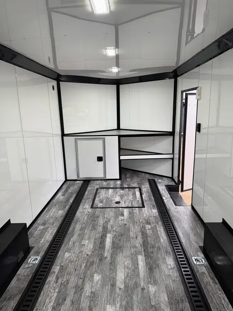 Interiors built by Manley Trailers